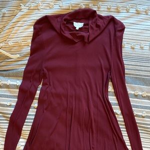Peplum turtle neck from Anthropologie